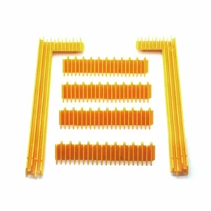 SJEC Escalator Step Yellow Frame front view