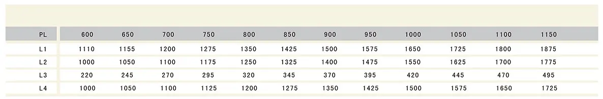 ESHINE TYP MS222 4 Panel Centre Opening Landing Door Hanger Price
