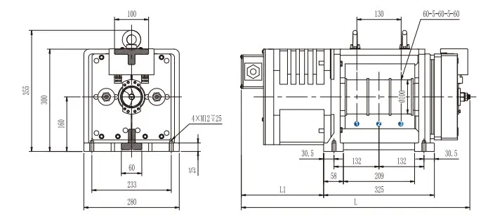 Villa Elevator Gearless traction machine | MONA DRIVE