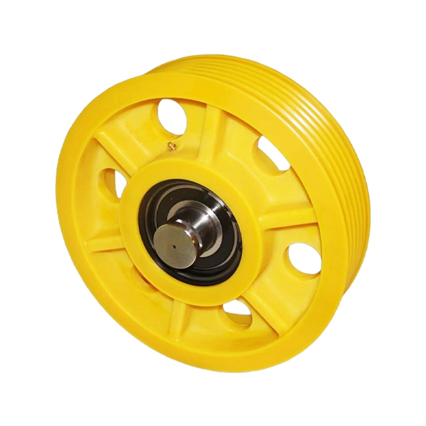 Elevator pulley elevator nylon pulley