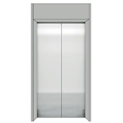 Hairline Stainless Steel Landing Door Panel