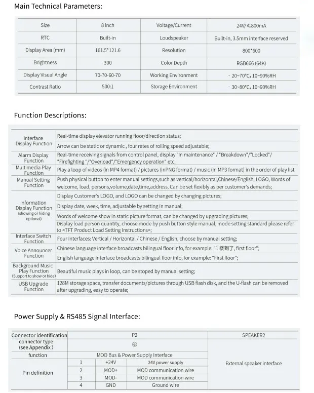 Monarch MCTC-HCB-M618 8 Inch COP PCB Board