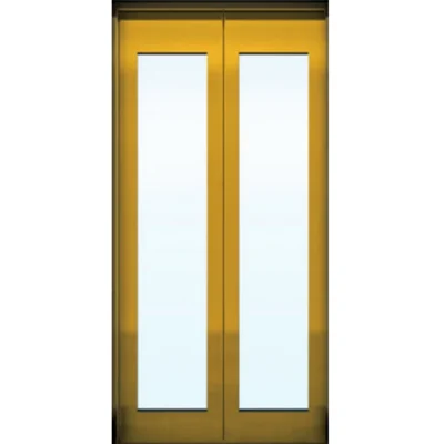 Tempered Glass with SS Frame Door Panel