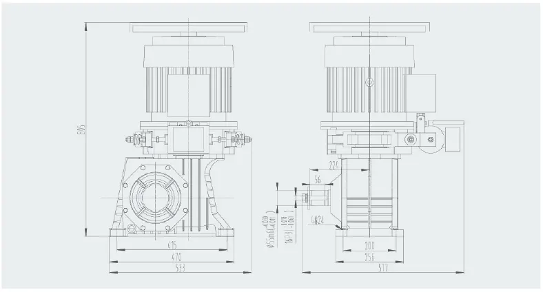 XINDA Escalator Traction Machine