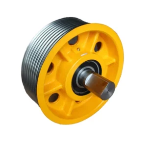 elevator cast iron pulley